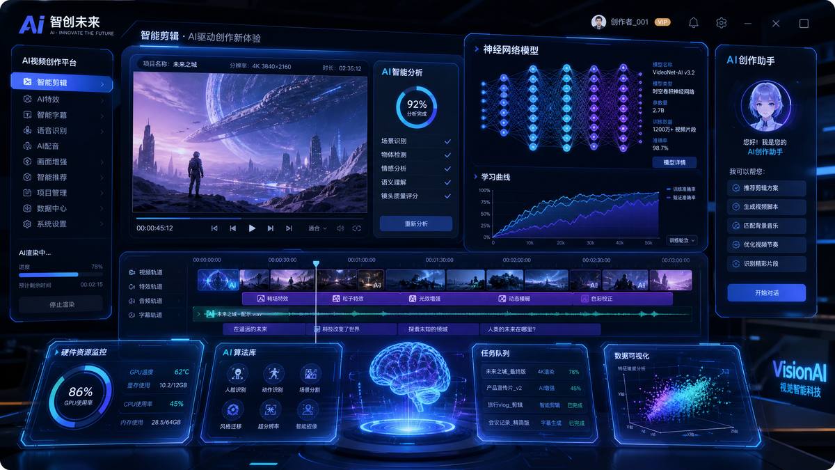 直播录屏网AI视频创作工具